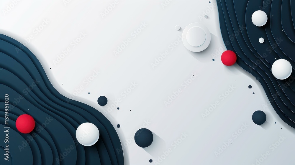 Aufkleber explore a unique blend of abstract gray textures with minimal geometric shapes for a striking backdr