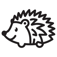illustration of hedgehog