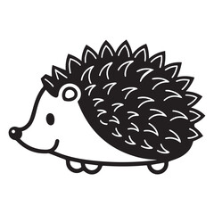 hedgehog with a hedgehog