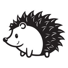 hedgehog in the forest