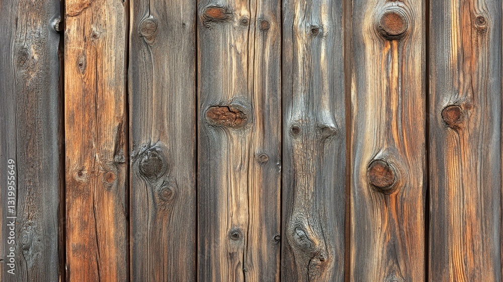 Poster discover a rustic wooden wall featuring a linear texture and intricate relief pattern, perfect for a