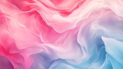 Obraz premium Pink and blue themed wallpaper soft folded design, abstract background design