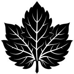 Leafy Green Vector Silhouette with White Background – Cartoons, Clipart, Line Art Design, Vector leafy green silhouette design, perfect for nature-themed digital products and illustrations