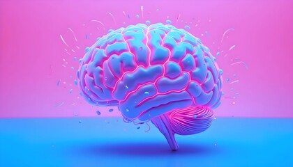3d rendered illustration of human brain