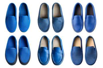 Stylish Blue Loafers and Slip-ons A Collection of Comfortable Footwear