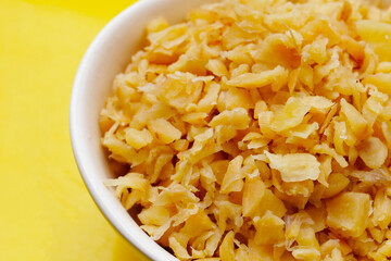 Dries cabbage leaves praserveg vegetables