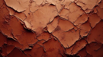 Fototapeta premium Reddish Brown Powder Texture Background