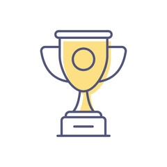 Trophy Vector icon