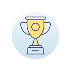 Trophy Vector icon