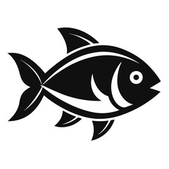 Fish and Seafood Flat Icons for Food Apps and Websites - Vector, Cartoon, Clipart, Line Art, Flat vector icons of fish and seafood for food apps, websites, and digital food design