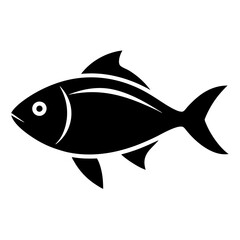 Fish and Seafood Flat Icons for Food Apps and Websites - Vector, Cartoon, Clipart, Line Art, Flat vector icons of fish and seafood for food apps, websites, and digital food design