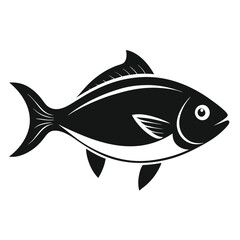 Fish and Seafood Flat Icons for Food Apps and Websites - Vector, Cartoon, Clipart, Line Art, Flat vector icons of fish and seafood for food apps, websites, and digital food design