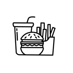 Junk food icon