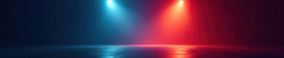 Dramatic scene lit by two contrasting light sources ,  chiaroscuro,  background,  photoshop