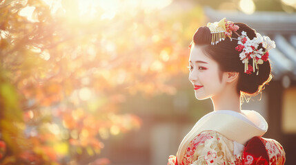 walking in kyoto, GEnerated AI