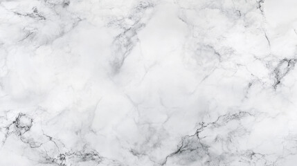 Obraz premium Elegant White Marble Texture with Subtle Gray Veins for Design