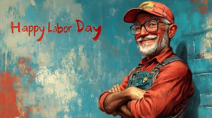 Happy Labor Day banner