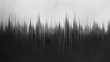 Fototapeta premium Tranquil Autumn Sunrise Over Misty Lake and Reflection in Calm Waters