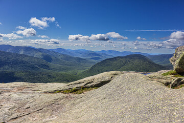 View from Mount Garfield in the White Mountains in New Hampshire