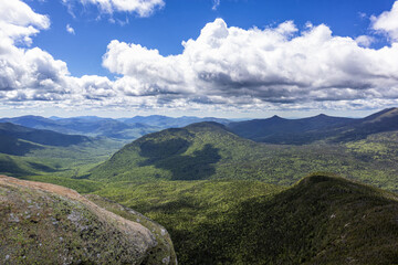 View from Mount Garfield in the White Mountains in New Hampshire