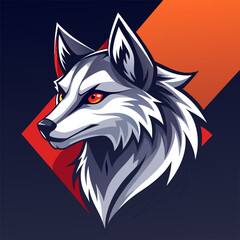 Tribal Tattoo Wolf Designs with White Background Vector Illustration – Cartoons, Clipart, Line Art, Tribal wolf tattoo design with white background, perfect for vector, clipart, and line art projects.