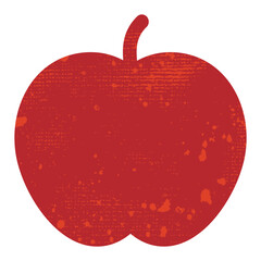 ワンポイントに使える！りんごのイラスト素材