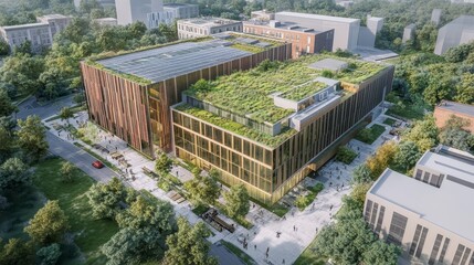 Modern Sustainable Building