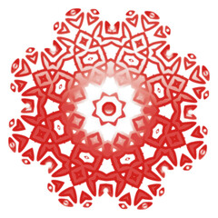 Vibrant  RedGradient Glass Icon – Glossy and Versatile Symbol for Modern Design