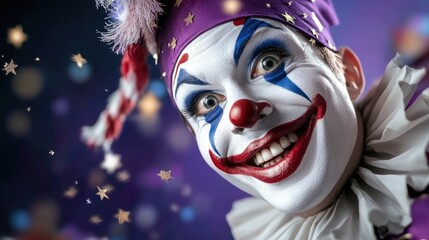 Playful tradition: april fool's day greeting with vibrant text, colorful background, creative design elements, cheerful banner, copy space for humorous messages, posters, flyers, festive cards.