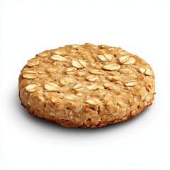 Round Oatmeal Cookie, Golden Brown, Delicious, Sweet, Baked, Crunchy