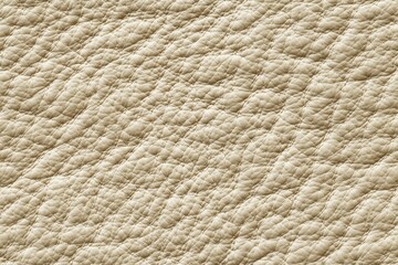 Seamless Leather texture of beige leather, showcasing its natural grain and softness.