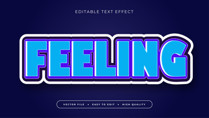 3D text effect mockup