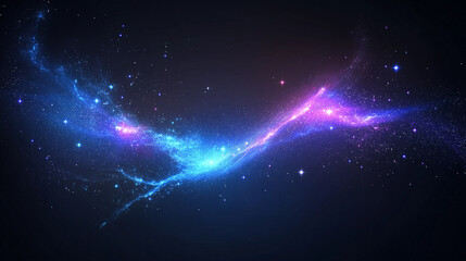 Cosmic Symphony: A vibrant celestial tapestry of swirling nebulas and radiant stardust unfurls against the boundless expanse of deep space, creating a visual ode to the universe. 