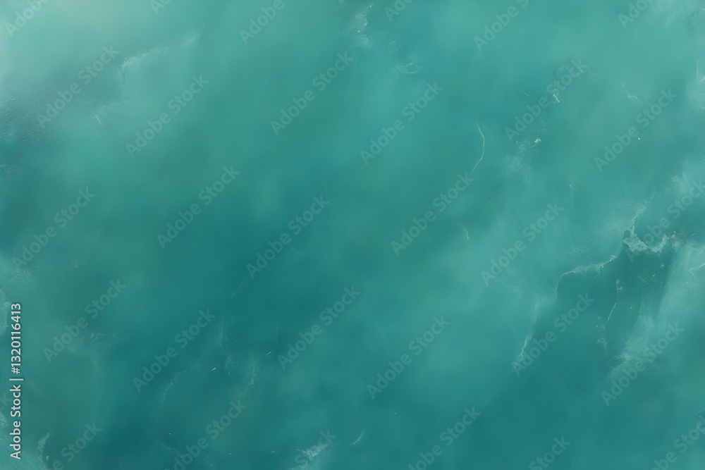 Poster abstract teal water background: serene ocean surface texture with subtle light variations for design