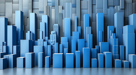 Fototapeta premium abstract blue background