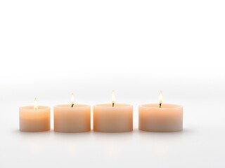 Golden Ratio Candles, Misty Fjord, Ivory & Lilac