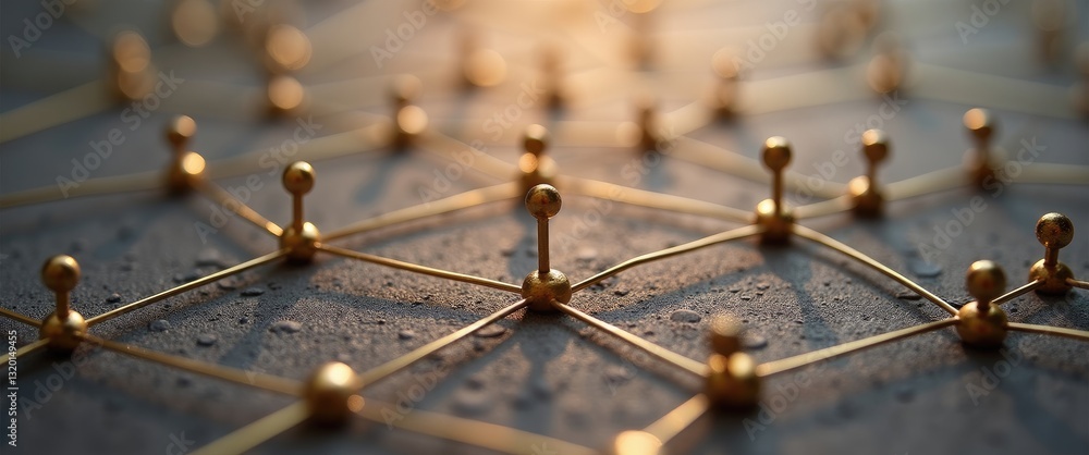 Poster connecting entities. network, networking, social media, abstract internet communication. a minor net