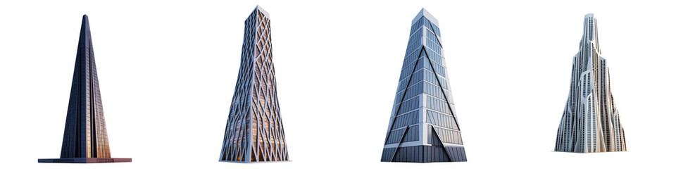 The Soaring Architectural Redefining the Urban Skyline with their Futuristic and Innovative Designs   A stunning collection of modern skyscrapers towers