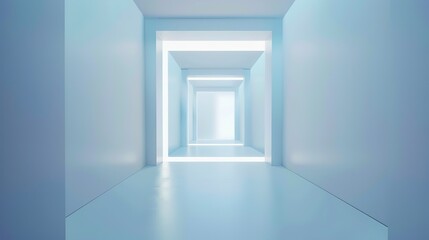 White_background_technology_background_blue_minimali