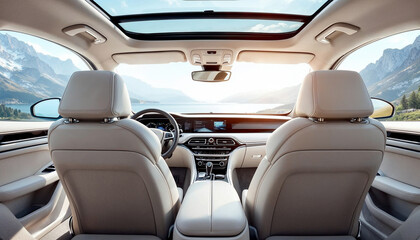 modern indoor car sunroof glass