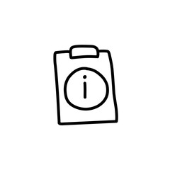 information line icon