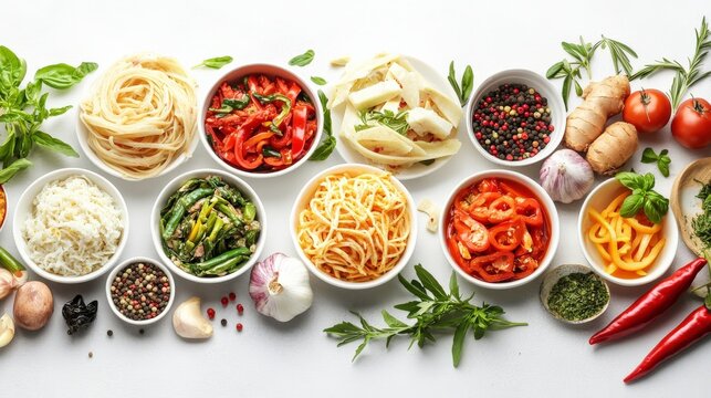 Colorful Ingredients for Culinary Creativity and Competition - Powered by Adobe