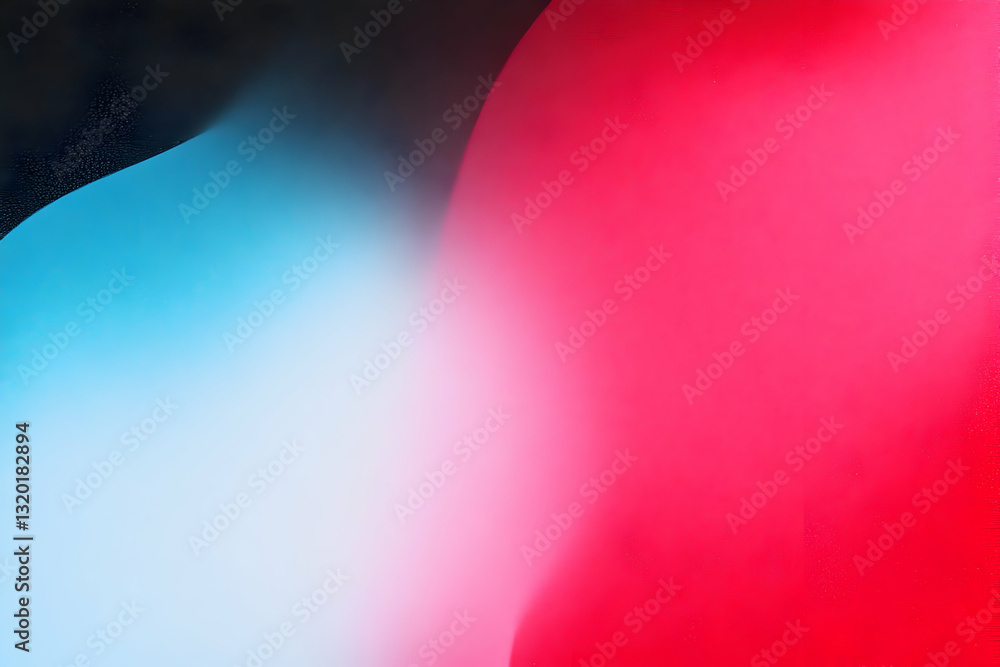 Poster abstract background: blue and pink gradient swirl design, soft color transition, fluid shapes, moder