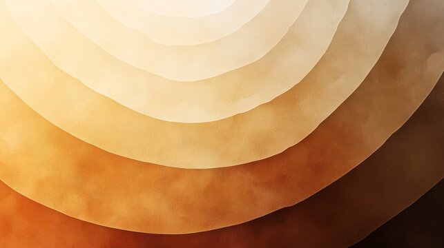 Gradated watercolor layers showing varying warm earth tone colors