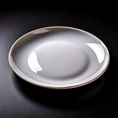 empty white plate