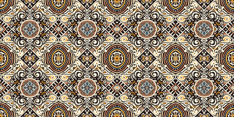 Abstract tribal seamless pattern