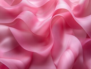 Obraz premium Pink Paper Envelopes on White Background Minimalistic Composition