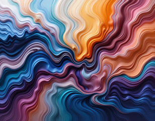 Obraz premium Soulful Strokes – Stunning Intuitive Painting Illustrations for Creativity and Inspiration