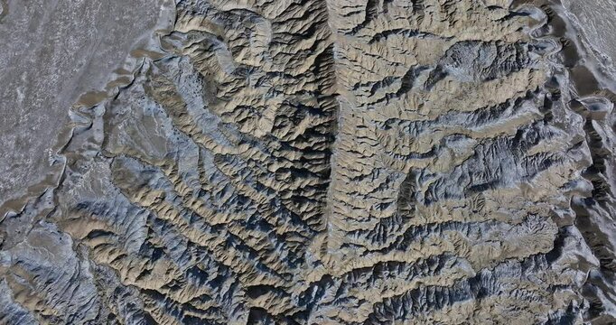 Zanda Tulin National Geological Park in tibet, China