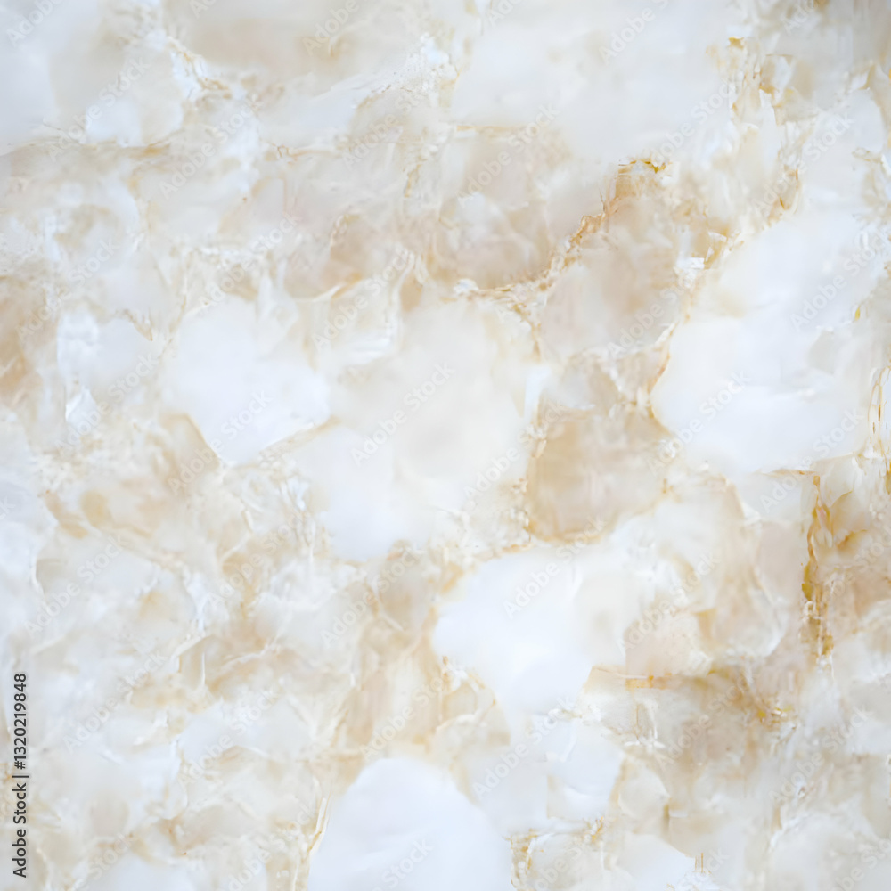 Aufkleber abstract white and beige marble texture background image, showing veined patterns and smooth surface